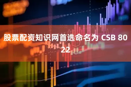股票配资知识网首选命名为 CSB 8022